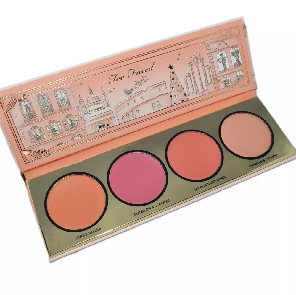 Too Faced Christmas in Rome Blusher Palette, Limited Edition